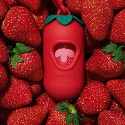 Pet - Friendly Strawberry Waste Bags - PAW