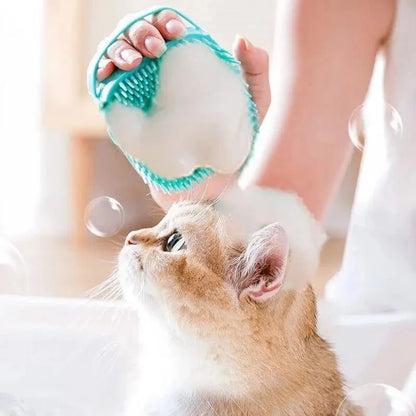 Silicone Pet Bath Brush - PAW